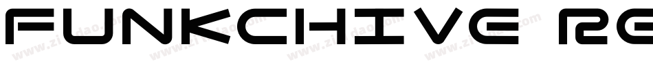 Funkchive Regular字体转换